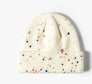 Gorro de Punto Unisex de Invierno con Protección para las Orejas, Gorro Grueso de Acrílico para Clima Frío para Estudiantes y Parejas - Product Image 1