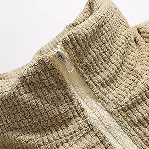 Veste d'hiver pour homme à col rond, décontractée, légère, coupe-vent, imperméable, réversible, couleur unie, respirante, rembourrage gonflant, devant haut - Product Image 3