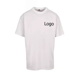 T-shirt surdimensionné professionnel pour homme, streetwear personnalisé, 100% coton peigné, col rond, manches régulières, anti-froissement - Product Image 1