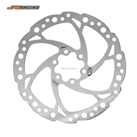 JFGRACING Disque de frein universel avant et arrière en alliage d'aluminium pour vélo électrique M20, pneus larges, tout-terrain, accessoires de modification