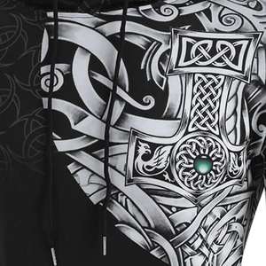 2025 nouveau Design Sublimation sweats à capuche hommes pull Sublimation sweats à capuche avec poches vêtements d'hiver - Product Image 3