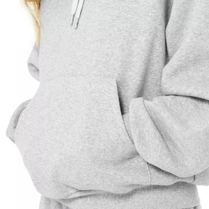 Vente en gros de sweats à capuche surdimensionnés en coton pour femmes avec logo personnalisé unisexe avec vêtements d'hiver pour femmes - Product Image 5