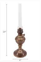 Lampe à huile à kérosène en métal haute vente 2023 en finition polie pour la décoration et l'utilisation du jardin à des prix abordables