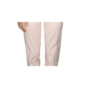 Calvin Klein Women's Blush Denim Mid-Rise Straight Leg <b>Jeans</b> Breathable Gothic High Street Utility <b>Elastic</b> <b>Waist</b> Button Size 12 - Product Image 3