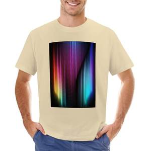 Camiseta extragrande de algodón 100% personalizada que brilla en la oscuridad para hombre, camisetas mixtas de estilo formal que brillan en la oscuridad - Product Image 4