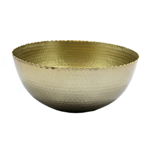 Forme ronde cuisine et dessus de table bol en métal en fer couleur noire bol de service et bols décoratifs faits à la main en vrac - Product Image 4
