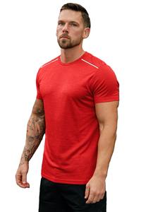 Ropa de entrenamiento para hombre, venta al por mayor, camiseta de manga corta para ropa de trabajo para hombre, Camiseta cómoda para hombre - Product Image 6