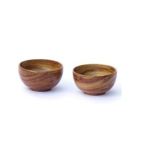 Bol en bois Meilleure qualité Ensemble de 3 pièces et brillant Bol en bois et poli Dîner de service utilisé - Product Image 6