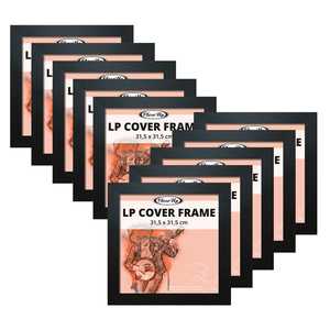 Juego de 10 Marcos para Fotos de Portadas de Álbumes LP de 31.5x31.5cm para Exhibir tus Discos LP Favoritos - Product Image 5