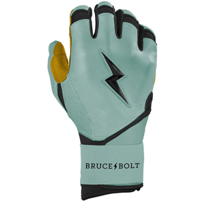 ถุงมือเบสบอลหนังแท้ BRUCE BOLT กันลื่น พร้อมโลโก้และดีไซน์สั่งทำ คุณภาพระดับมืออาชีพ ผลิตจากหนังแยกชั้นพรีเมียม - Product Image 2