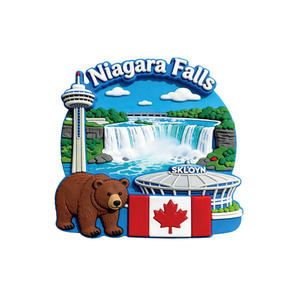 Magnete per Frigorifero 3D delle Cascate del Niagara in Canada, Souvenir Turistico, Regalo Artigianale in Resina, Produzione di Magneti per Frigorifero - Product Image 5