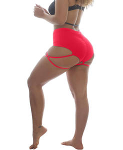 Short de yoga taille haute Pantalon de fitness à séchage rapide et confortable avec pêche Hip-Lifting Sexy Stretch Tight-Fit pour l'entraînement - Product Image 3