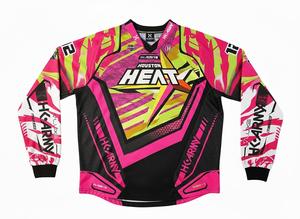 DANZY SPORTS pour maillot à manches longues unisexe personnalisé, léger, 250g, sublimation de qualité supérieure, maille respirante - Product Image 3