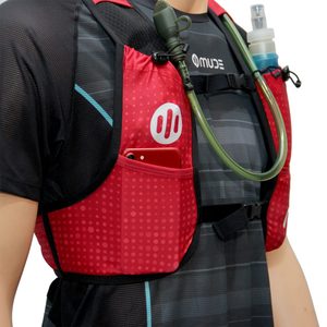 Gilet de sport d'extérieur avec poche à eau SKY-1 Rouge - Product Image 4