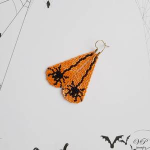 Pendientes de cuentas bohemias con flecos en cascada Andy de diseño turquesa, regalo de joyería único - Product Image 5