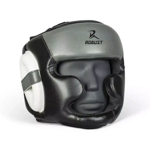 Protector de Cabeza de Boxeo Profesional de Cuero, con Correa Ajustable para Entrenamiento de MMA, Precio Bajo al por Mayor - Product Image 1
