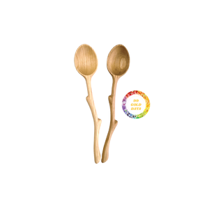 Cucharas de cocina de madera Premium duraderas y resistentes al calor para utensilios de cocina antiadherentes - Product Image 2