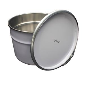 Best Quality <b>tinplate</b> conical pails 240 mm available with lug lids, ring latch lids and total capacity from 7,5 up to 12,7 lt - Product Image 1