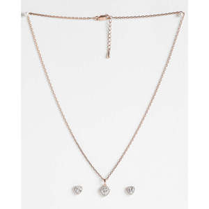 Ensemble de boucles d'oreilles pendantes en argent sterling fin en forme de cœur pour femmes - Product Image 3