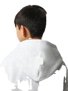Boys Gray Cotton Tracksuit Hoodie With Zipper Full Length Pants Loose Fit Casual Jogging Suit Solid Color Autumn Wear - Product Image 6