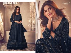 Proveedor de Trajes Salwar de Georgette Sintética con Bordado y Lentejuelas de Alta Demanda, Fabricante de Moda Femenina de Surat - Product Image 4