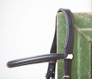 Mèches d'équitation en cuir de vache Western Comfort Fit Logo personnalisé avec corde pour l'équitation - Product Image 2