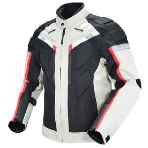 Ensemble de costume de moto léger personnalisé respirant et confortable impression par sublimation cuir portable coupe-vent - Product Image 2