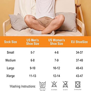 Chaussettes de sport personnalisées, antibactériennes, respirantes pour diabétiques, idéales pour l'automne, par Dress Sports - Product Image 4