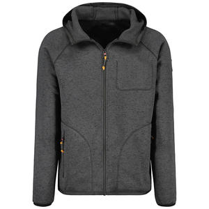 Chaqueta de Invierno de Forro Polar Sherpa con Cremallera de Color Sólido Personalizada al por Mayor, Chaqueta de Moda Urbana para Hombre - Product Image 6