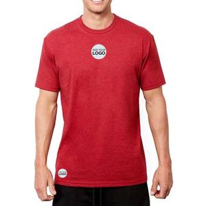 T-shirts à manches courtes en jersey fin 100% coton peigné, coupe ample, logo personnalisé, service OEM, vente en gros - Product Image 3