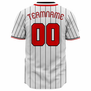 Nouveauté, maillot de baseball personnalisé avec logo imprimé par transfert thermique, respirant, 100% polyester, taille plus, séchage rapide, nom d'équipe personnalisé - Product Image 4
