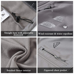 Wholesale Custom Logo Polyester Made Softshell <b>Jacket</b> Breathable Outdoor Use Softshell <b>Jacket</b> - Product Image 5