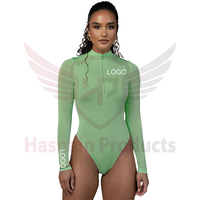 Combinaison de gymnastique extensible pour femmes sans couture personnalisée combinaison de yoga colorée barboteuse une pièce pour le sport