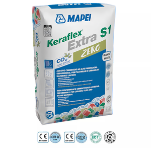 Adhésif pour carrelage Keraflex Extra S1 Blanc Sac de 23 kg Produit de ciment de qualité supérieure - Product Image 3