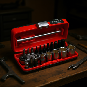 Usag 23-Piece Tool <b>Set</b> Special Hexagonal Sockets and X-GRIP <b>Screwdriving</b> Inserts - Product Image 3