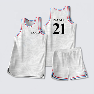 Uniforme de Baloncesto OEM/ODM de Alta Calidad, 100% Poliéster Transpirable, Sin Mangas, Patrón 3D, Personalizado para Equipos Deportivos - Product Image 2