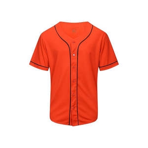 Nouveau Maillot de Baseball Personnalisé pour Hommes, Vente en Gros, Logo Personnalisé, Sublimation, Séchage Rapide, Respirant, Broderie Personnalisée, Maillot Vierge - Product Image 1