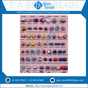Nuevo diseño, suministro a granel de cuentas de vidrio para collares, el último precio de mercado del exportador indio, cuentas de cristal de Murano y vidrio - Product Image 2