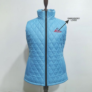 Chaleco de Invierno para Hombre, Grueso, con Capucha Desmontable, Cierre de Cremallera, Estilo Deportivo, para Exteriores, de Poliéster Tejido, Sin Mangas, Acolchado - Product Image 1