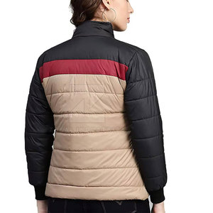 Vestes matelassées pour femmes quantité minimale de commande bas Conception personnalisée Vestes matelassées pour femmes 2025 Nouveau style Vestes matelassées pour femmes - Product Image 4