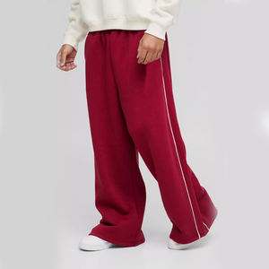 2025 Custom Branded <b>Men's</b> Acid Washed <b>Baggy</b> Jogger <b>Trousers</b> <b>Men</b> <b>Baggy</b> Sweatpants Customized Flared Sweatpants - Product Image 4