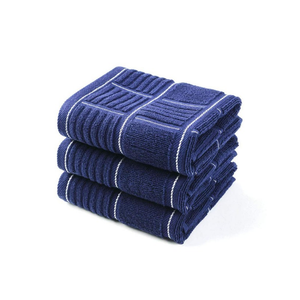 Paño de Cocina Bordado con Diseño de Espiga Azul, 45x70cm, 280GSM, Acabado Libre de AZO, Elaborado para Cadenas de Minoristas, Importadores y Compradores - Product Image 2
