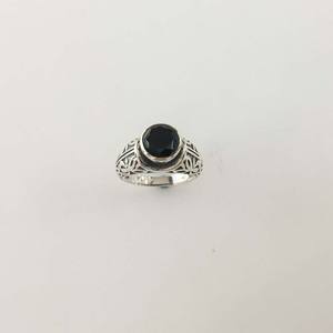Fantastic Looking 925 Sterling Silver <b>Rings</b> Indian Bezel Setting <b>Black</b> Onyx Cut Jewelry Wholesale 925 Silver Jewelry - Product Image 6