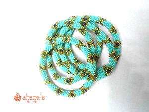 Trusted Wholesale Supplier Selling Excellent Quality Handmade Charming New Fashion <b>Glass</b> Beads Bracelets From Nepal - Product Image 5