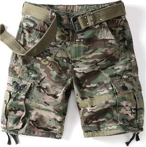 Short cargo fonctionnel multi-poches pour hommes Marque personnalisée en tissu de qualité supérieure disponible pour la distribution en vrac - Product Image 1