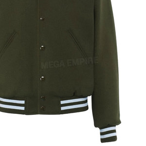 Veste en cuir et polaire Lettermen unisexe avec veste universitaire bouton personnalisé vêtements d'extérieur décontractés pour hommes - Product Image 3