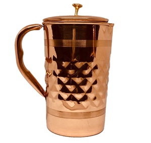 เหยือกโลหะสำหรับเก็บน้ำเหยือกโลหะสำหรับตกแต่งห้องครัวดีไซน์ตกแต่งด้วยเลเซอร์ทรงเพชรสำหรับตกแต่ง - Product Image 1