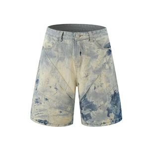 Factory Customized Men's Loose Fit <b>Jeans</b> <b>Shorts</b> Casual Summer Breathable Modern Design Denim <b>Shorts</b> for Men - Product Image 6