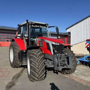 Nuevo Tractor Agrícola Massey Ferguson 5708 4WD con Cabina Cerrada y Remolque - Product Image 1