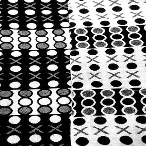 Haute qualité Jacquard Shopping sac fourre-tout Mini coton tissu respirant lavable à la mode bas tissé fil teint tapisserie d'ameublement - Product Image 4